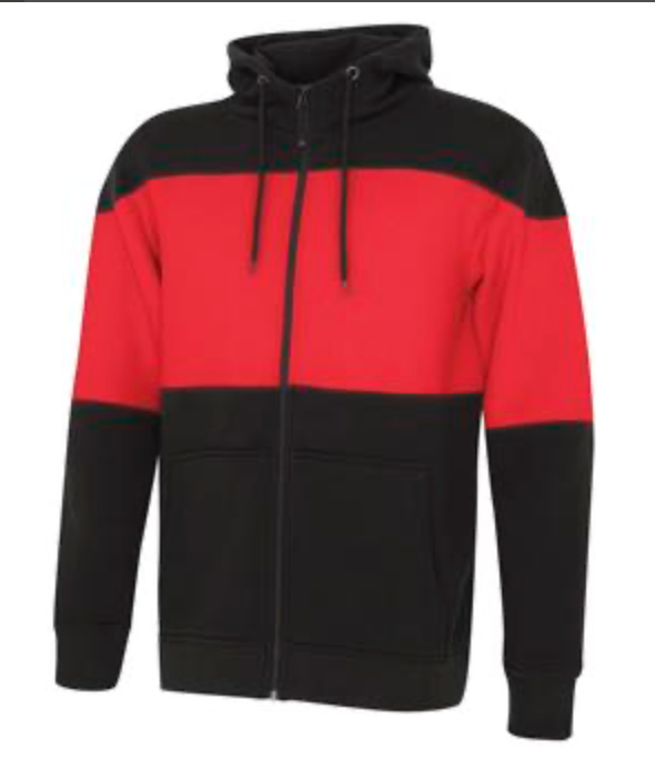 ATC - F2008 - PRO FLEECE FULL ZIP COLOUR BLOCK HOODED SWEATSHIRT