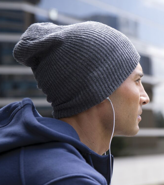 ATC™ EVERYDAY RIB KNIT SLOUCH BEANIE. C112
