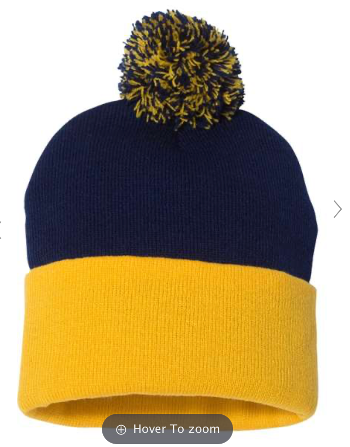 Sportsman - 12" Pom-Pom Cuffed Beanie - SP15