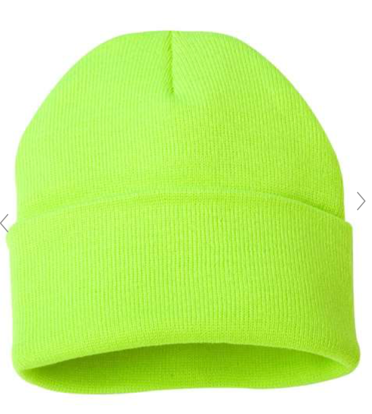 Sportsman - 12" Solid Cuffed Beanie - SP12