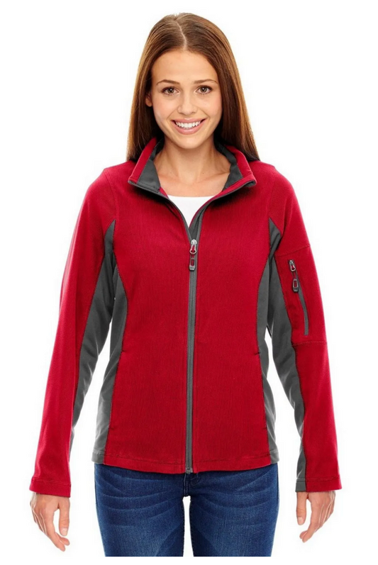 North End 78198 Women's Generate Textured Fleece Jacke
