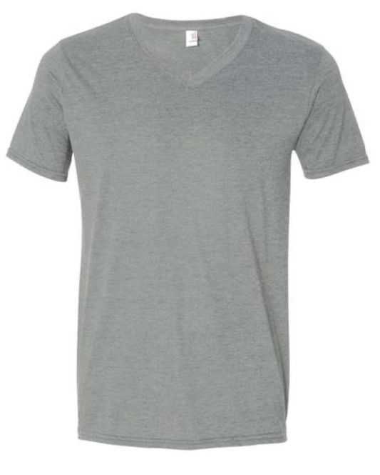 Anvil Triblend V-Neck T-Shirt – 6752