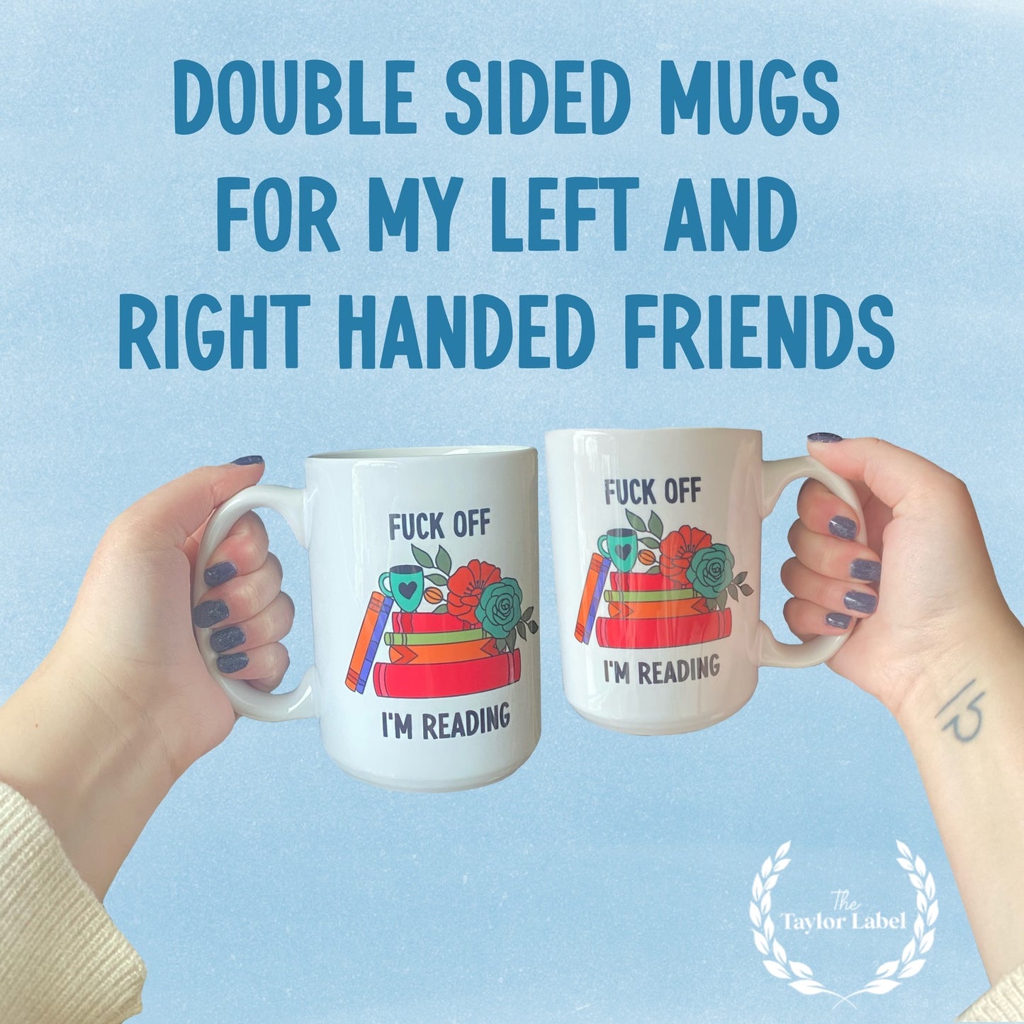 F*** Off I'm Reading mug
